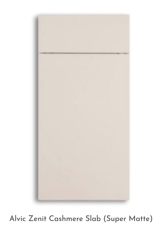 Cashmere cabinet door sample